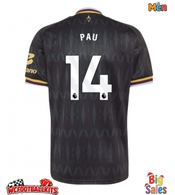 Aston Villa Pau Torres #14 Replica Away Stadium Shirt 2026-27 Short Sleeve